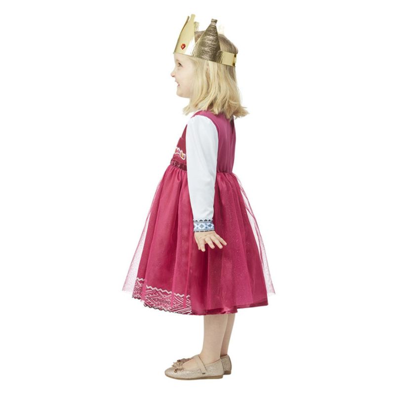 Masha And The Bear Costume Child Pink White_3