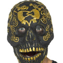 Masquerade Skull Halloween Mask Gold 1