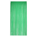 Matt Fringe Curtain Backdrop Green Adult_1