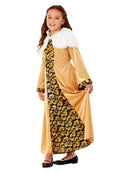 Medieval Countess Kids Costume Gold Sansa Stark Dress 2