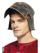Medieval Crusader Helmet Adult Silver Moveable Face Shield 2