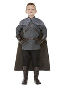 Medieval Lord Boys Costume Grey Jon Snow 2