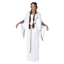 Medieval Maid Costume Adult White 3