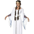 Medieval Maid Costume Adult White 1