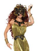 Medusa Snake Armband Gold Mythical Creature Gorgon 1