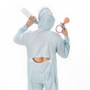 Mens Baby Sleepsuit Blue Adult Costume Male Halloween 3