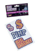 Mens Big Daddy Tattoos General Jokes Male Halloween Costume 1