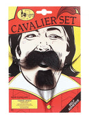 Mens Cavalier Tash Moustaches and Beards Male Halloween Costume 1