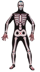 Mens Day Of The Dead Disappearing Man Adult Costume Male Halloween 1