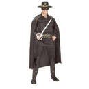 Mens Deluxe Muscle Chest Zorro Costume 1