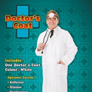 Mens Doctor Coat Adult Costume Male Halloween 3