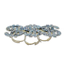 Mens Dollar Glitter Ring 3 $ Signs Costume Accessories Male Halloween 2
