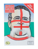 Mens England Tash 70s Style Moustaches and Beards Male Halloween Costume 1