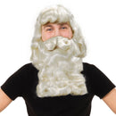 Mens Father Xmas Wig Beard Superior Wigs Male Halloween Costume 1