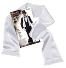 Mens Gangster Scarf White Costume Accesories Male Halloween 1