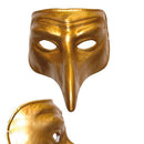 Mens Gold Comedy Plastic Masks Cardboard Masks Male 1