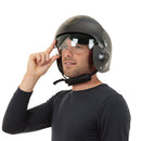 Mens Jet Pilot Helmet Hats Male Halloween Costume 1