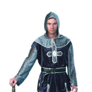 Mens Medieval Knight Ff 56 58 Adult Costume Male Uk Chest Size 46" 48" Waist 38" 40" Halloween 1