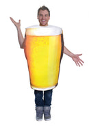 Mens Pint Of Beer Costume Adult Male Halloween 1