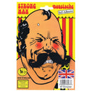 Mens Strong Man Tash Moustaches and Beards Male Halloween Costume 1