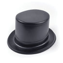 Mens Toppers Black Plastic Hats Male Dozen Halloween Costume 1