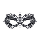 Metal Filigree Mask Blooming Flower 1