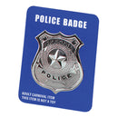 Metal Police Badge Joke Costume Accessory 1