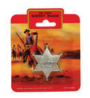 Metal Sheriff Badge Costume Accessory 1