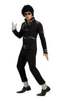 Michael Jackson Bad Black Buckle Jacket Adult 1
