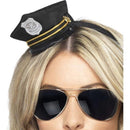 Mini Cop Hat Adult Black 1