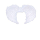 Mini White Feather Wings Costume Accessories Unisex 2