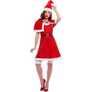 Miss Santa Costume Adult Red 1