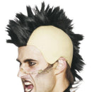 Mohican Wig Adult Black Costume Accessory 1