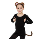 Monkey Set Ears with Tail Instant Costume Kit 3