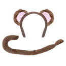 Monkey Set Ears with Tail Instant Costume Kit 1