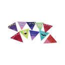 Monster Tableware Party Bunting X1 3.5m 18 pcs 157g 17 By 15cm 1