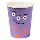 Monster Tableware Party Cups X8 9oz Purple 1
