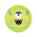 Monster Tableware Party Plates Green X8 1