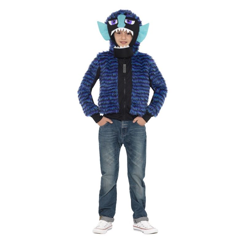 Monster Zinkoid Furry Jacket with Hood_1