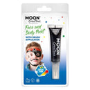 Moon Creations Face and Body Paint with Brush Applicator Choice Of 15 Colours 15ml Costume Make Up 16