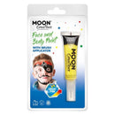 Moon Creations Face and Body Paint with Brush Applicator Choice Of 15 Colours 15ml Costume Make Up 29