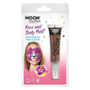 Moon Creations Face and Body Paint with Brush Applicator Choice Of 15 Colours 15ml Costume Make Up 4