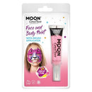 Moon Creations Face and Body Paint with Brush Applicator Choice Of 15 Colours 15ml Costume Make Up 9