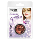 Moon Glitter Classic Chunky Copper Clamshell 3g Costume Make Up 1