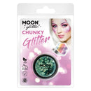 Moon Glitter Holographic Chunky Clamshell 3g Costume Make Up 2