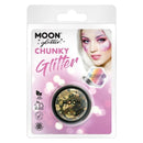 Moon Glitter Holographic Chunky Clamshell 3g Costume Make Up 1