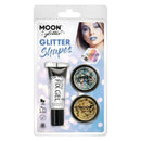 Moon Glitter Holographic Shapes G05219 Costume Make Up 1