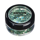 Moon Glitter Holographic Shapes Single 3g Costume Make Up 4