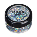 Moon Glitter Holographic Shapes Single 3g Costume Make Up 8