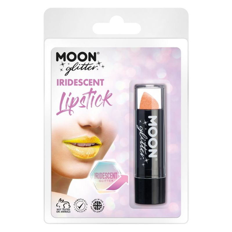 Moon Glitter Iridescent Glitter Lipstick Orange G26634 Costume Make Up_1